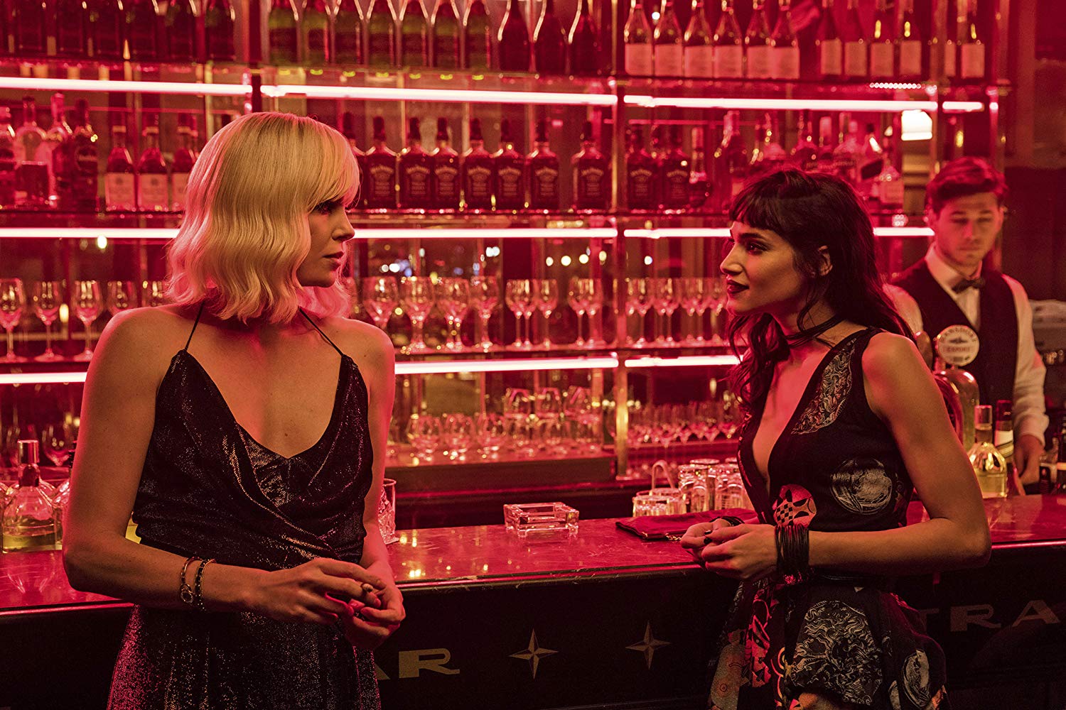 Charlize Theron And Sofia Boutella In Atomic Blonde 2017 3 Film And Television Review 